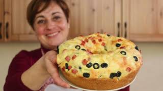 CIAMBELLA SALATA SOFFICE Ricetta Facile  Video in diretta versione Corta [upl. by Ssalguod730]