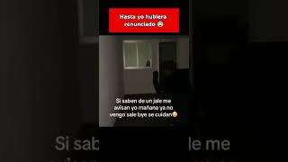 Hasta yo hubiera renunciado 😨  shorts misterio paranormal aparicion fantasma [upl. by Burget]