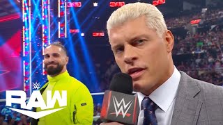 Diarrhea Dwayne Seth Rollins amp Cody Rhodes Mock The Rock  WWE Raw Highlights 3424  WWE on USA [upl. by Arehsat]