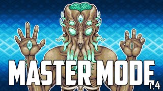 Terraria 14 MOON LORD amp CELESTIAL STARBOARD Master Mode [upl. by Marrissa]