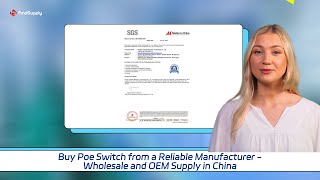 Buy Poe Switch from a Reliable Manufacturer  Wholesale and OEM Supply in China [upl. by Judsen]