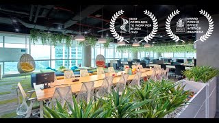 Vidiocom Office by Liquid Indonesia Award Winner Interior Design [upl. by Joey337]