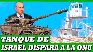 ¡LOCURA TOTAL Ataque israelí contra la ONU en Líbano ESCALADA PELIGROSA [upl. by Adnahsed920]