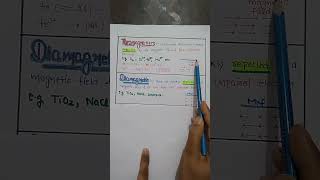 paramagnetism and diamagnetism in easy way [upl. by Wolff]