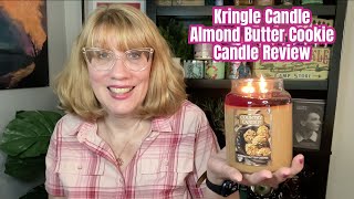 Kringle Candle Almond Butter Cookie Candle Review [upl. by Caye]