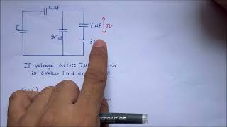 Capacitor based problem  Class 12 physics [upl. by Antrim406]