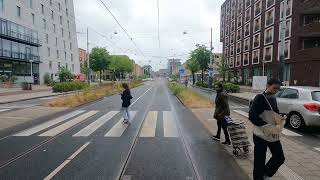 GVB  Amsterdam  Tram  Lijn 14  Slotermeer  Flevopark  Verschillende trams  verzameld videos [upl. by Leahcimnhoj]