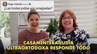 La MUJER que ARREGLA las BODAS JUDÍAS ULTRAORTODOXAS  Casamenteros Judíos [upl. by Brinna]