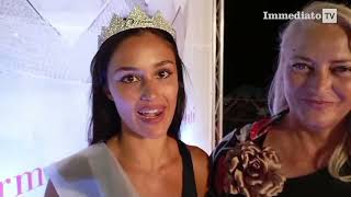 MISS ITALIA LA LUCERINA GIULIA INTISO SI AGGIUDICA LA TAPPA DI SAN MENAIO [upl. by Autrey525]