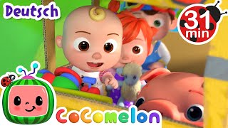 Die Räder vom Bus  Kinderlieder und Cartoons  CoComelon  Moonbug Kids Deutsch [upl. by Ylrebme]