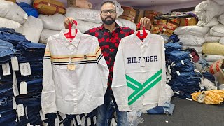 Cheapest export surplus garment Big warehous😱 in delhi Wholesale price in retail [upl. by Akli]