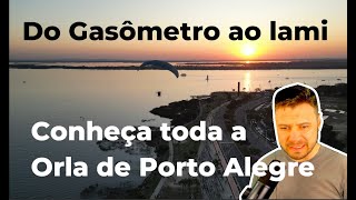 Um voo do Gasômetro até o Lami Porto Alegre completo sem cortes [upl. by Gerkman]