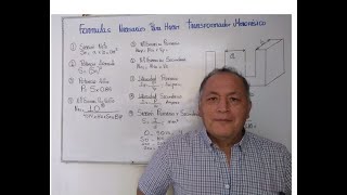 Formulas necesarias para rebobinar cualquier transformador monofásico [upl. by Xerxes]