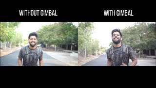 Gimbal Vs No GimbalZhiyun Crane PlusOnemoreindian [upl. by Remsen]