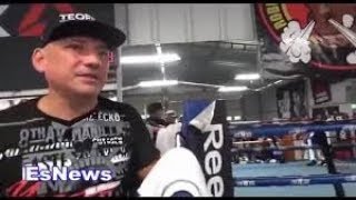 TEOFIMO LOPEZ Dad On Rollis amp Ryan Garcia [upl. by Onahpets]