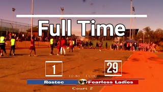 Netball Twizza League  Rostec vs Fearless Ladies at CUT Bloemfontein on 8 May 2021 [upl. by Nivled]