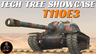 T110E3 SHOWCASE  T95 Time  WoT Blitz [upl. by Irami]