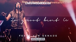 Zo Groot Bent U LiveMozaiek0318  Mozaiek Worship [upl. by Andriana]