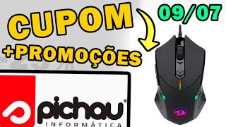 CUPOM DE DESCONTO PICHAU JULHO 2024 CUPOM PICHAU E OFERTAS EM MOUSE GAMER HOJE 09072024 [upl. by Valene]