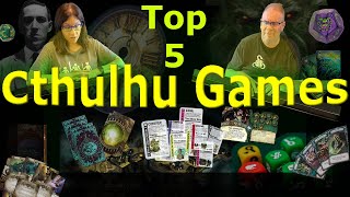 FHTAGN Top 5 Cthulhu Games [upl. by Giwdul]