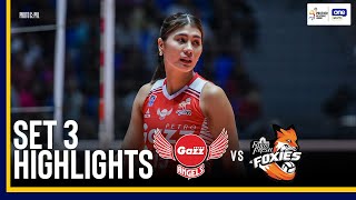 PETRO GAZZ vs FARM FRESH  SET 3 GAME HIGHLIGHTS  202425 PVL ALLFILIPINO CONFERENCE  NOV 23 [upl. by Gosnell]