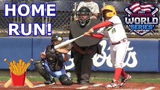 THOR SMACKS HIS 11TH HOME RUN FOR RALLY FRIES  Team Rally Fries 10U Spring Season 46 [upl. by Ignatius]