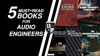 TOP 5 BEST BOOKS for AUDIO ENGINEERING [upl. by Khajeh]