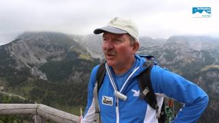 Der Schützensteig Klettersteig am kleinen Jenner Königssee Berchtesgadener Land Bayern [upl. by Elwee]