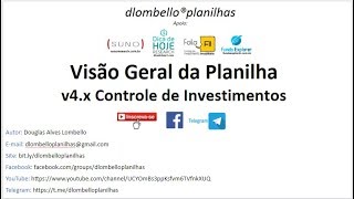 2Visão Geral  v4x Controle de Investimentos [upl. by Eimac]