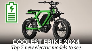 7 Coolest New Electric Bikes Featuring Fresh Looks amp Smart Tech for 20232024 [upl. by Aical]