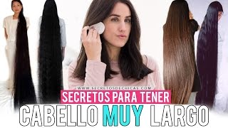 LOS 5 SECRETOS PARA TENER EL CABELLO MÁS LARGO DEL MUNDO  PATRY JORDAN [upl. by Enialehs]