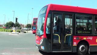 HD London Buses at Beckton Bus Station Stagecoach Arriva amp Go Ahead [upl. by Leahcimdivad]