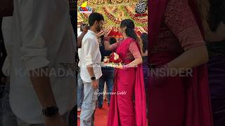 ಶರಣ್ ಮಗ ಅತ್ತೆ ಶ್ರುತಿ ಮಗಳು ಗೌರಿ ಜೊತೆ 😍  Tharun Sudhir Sonal Mantero wedding video  D Boss Songs [upl. by Elbas]