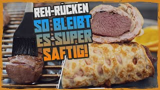 So GRILLT man WILDFLEISCH saftig🔥 GEHEIMER TRICK [upl. by Laram]