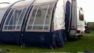 Caravan Awning being put up in record time Subscribe for more [upl. by Cannice21]