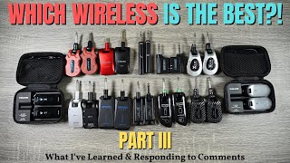 What Is The BEST CHEAP WIRELESS SYSTEM  Part III [upl. by Abey]