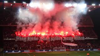 RSCL  Charleroi 05122021 Tifo Ultras Inferno [upl. by Ainet]