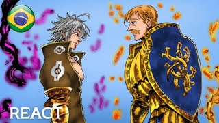 Escanor vs Estarossa 🇧🇷 Dublado [upl. by Magna275]