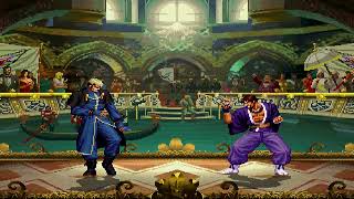 Epic batelle Seisyu vs Goenitz mugen kof [upl. by Ahsinid]