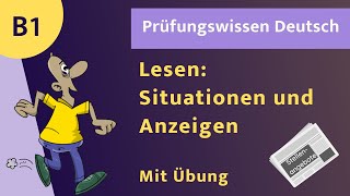 GAST  B1 Prüfung  Lesen Übungssatz  GAST DTZ 2023 TEST [upl. by Hsihsa]