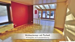 KöppenImmobilienmakler Waiblingen bietet an traumhafte Wohnung mit Wintergarten Kachelofen uvm [upl. by Ahsilak]