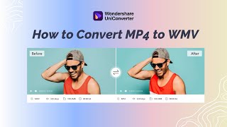 How to Convert MP4 to WMV  Video Converter [upl. by Asserak]