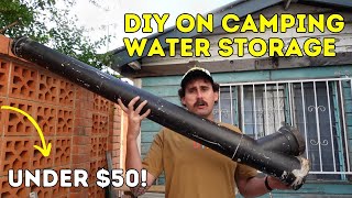 50 DIY WATER CAMPING STORAGE [upl. by Aihtnis663]