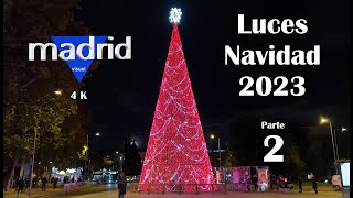 NAVIDAD MADRID 2023 🎄 Parte 2 [upl. by Ajnek]