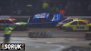 2L Saloon Stock Cars  Meeting Highlights Kings Lynn  30324 [upl. by Kenon]