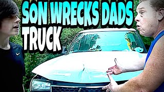 WILLIAM WRECKS BILLS TRUCK [upl. by Reagen]