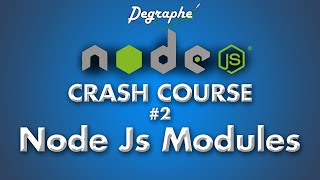 Node JS Modules  Node JS Crash Course 2 [upl. by Nuavahs]