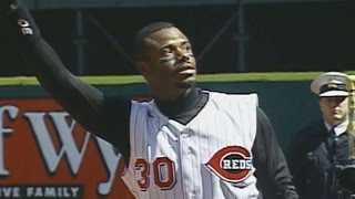 CHCCIN Griffey hits his first home run with Reds [upl. by Zeus]