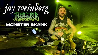 Jay Weinberg Infectious Grooves  quotMonster Skankquot Live Drum Cam [upl. by Suzie]