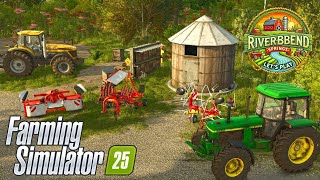 I Silage Still King  Farming Simulator 25  Riverbend Spring Lets Play EP 3 [upl. by Aleb]